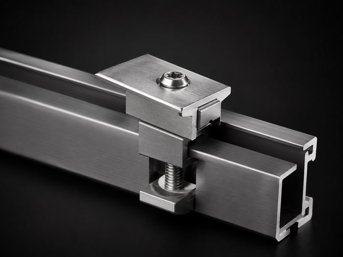 Clamp for rail